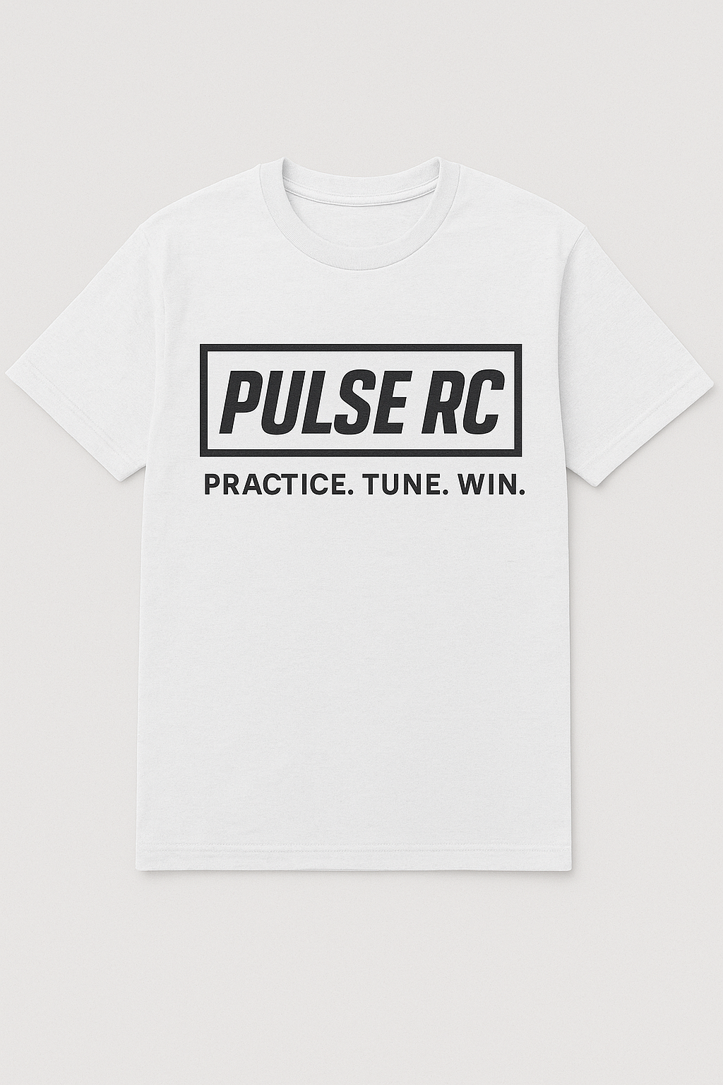 Pulse RC “Practice. Tune. Win.” T-shirt (White)