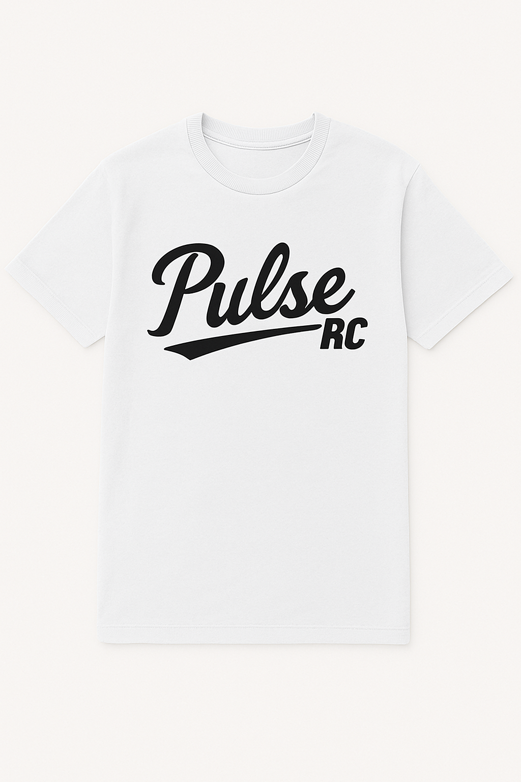Pulse RC “Script Series” Tee (White)