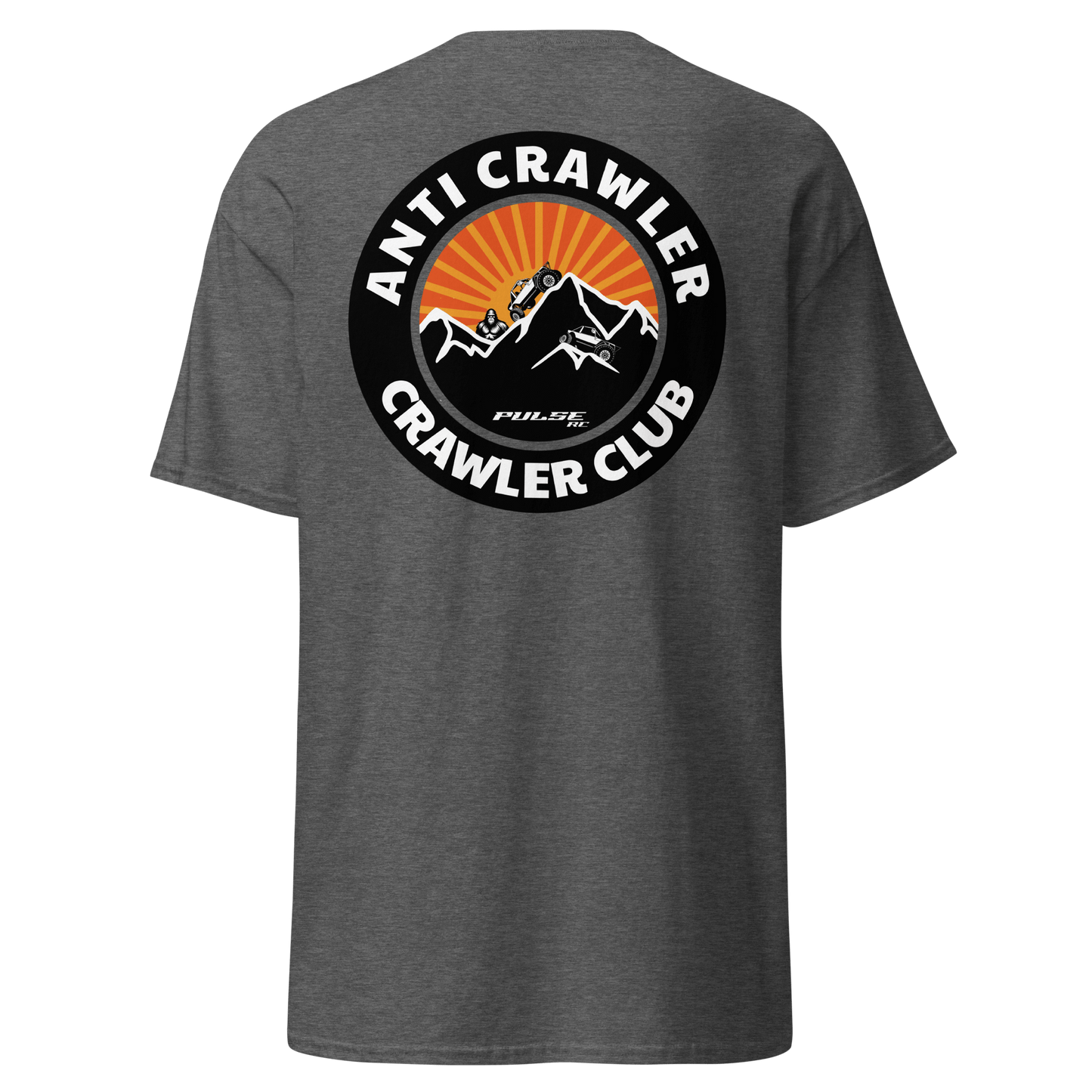 Anti Crawler Crawler Club Pulse RC T-Shirt for Off-Road RC Racing Enthusiasts