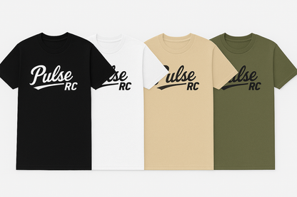Pulse RC “Script Series” Tee (Tan)