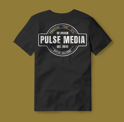 Pulse RC Media Speed Culture Tee Black