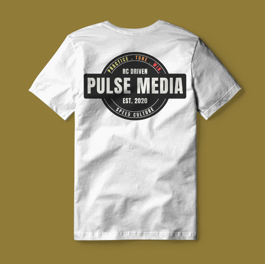 Pulse RC Media Speed Culture Tee White