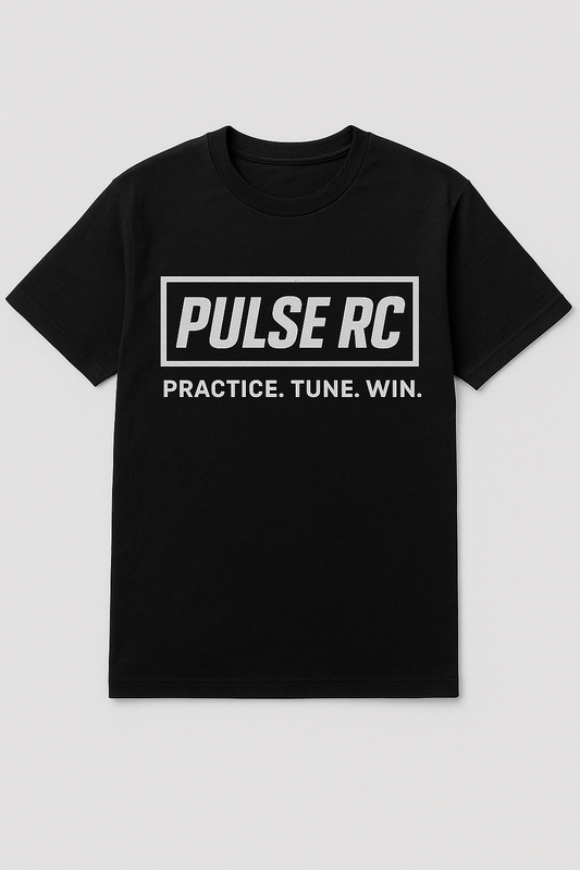 Pulse RC “Practice. Tune. Win.” T-shirt (Black)