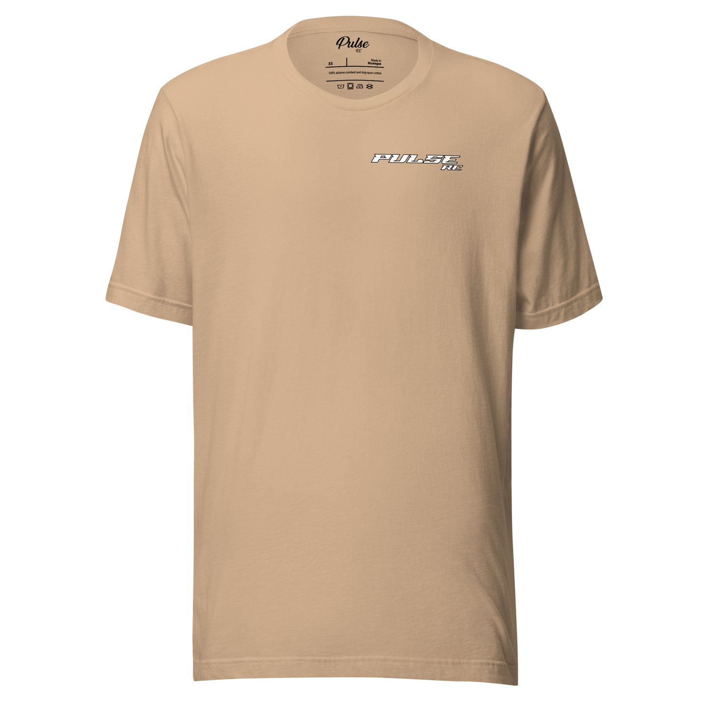 Pulse RC T-Shirt for RC Racing Enthusiasts – Join the movement with high-quality, soft fabric apparel for racers and hobbyists, promoting track performance.