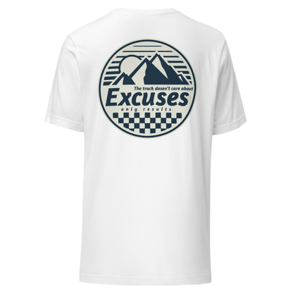 "No Excuses Pulse RC T-Shirt for RC Racing with Bold Motivational Design"